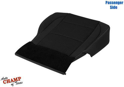 2008 to 2015 titan cloth passenger seat black replacement