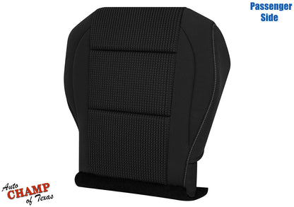 cloth passenger bottom seat titan 2008 2015 black cover