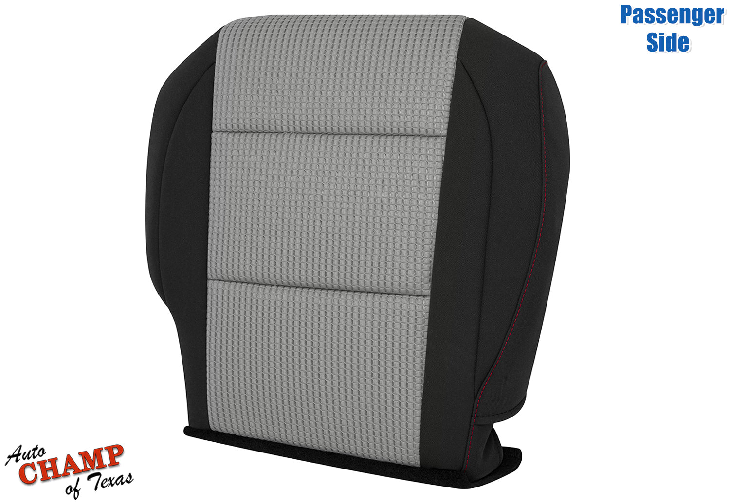 gray black cloth seat titan 2008 2015 passenger nissan cover