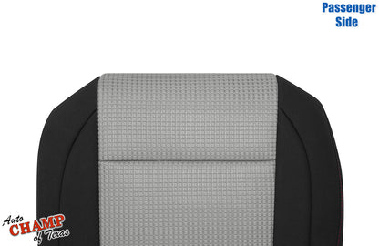 2008 2015 black gray titan nissan seat bottom passenger cloth