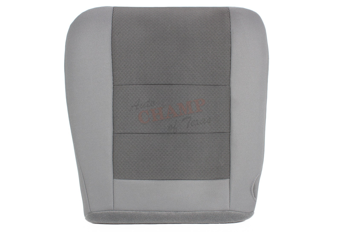 2003-2007 Ford F-250 XLT Crew Cab Single Cab Driver Side Bottom Cloth Seat Cover Gray