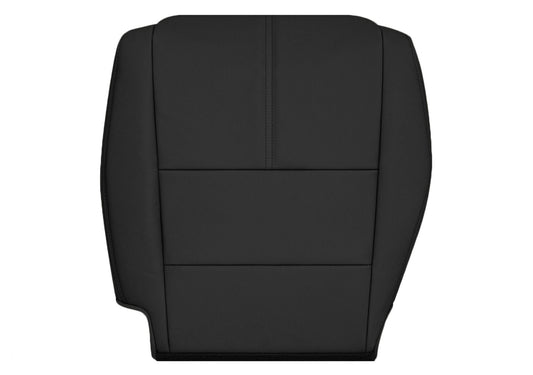 2010-2015 Honda Accord Crosstour Driver Bottom Leather Seat Cover Black