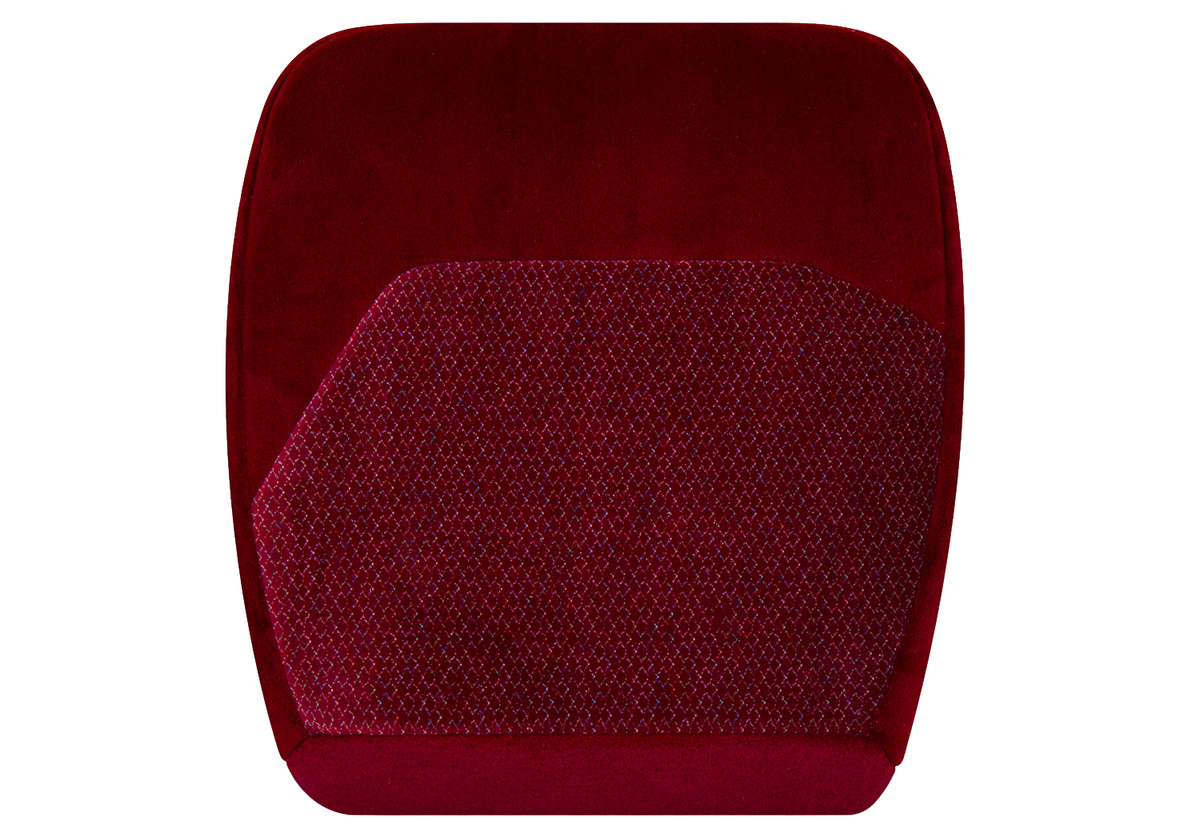 1994-1997 Ford F-250 XLT Driver Side Bottom Cloth Seat Cover Ruby Red 40/20/40
