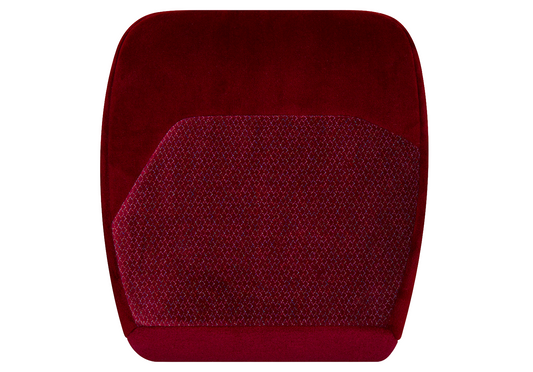 1994-1997 Ford F-250 XLT Driver Side Bottom Cloth Seat Cover Ruby Red 40/20/40