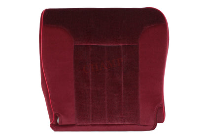 1994-1996 Dodge Ram 1500 SLT Laramie Passenger Side Bottom Cloth Seat Cover Red