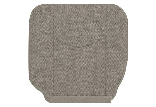 2003-2007 GMC Sierra W/T Base Work Truck Driver Side Bottom Cloth Seat Cover Tan