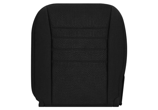 2011-2014 Dodge Charger Driver Side Bottom Cloth Seat Cover Black