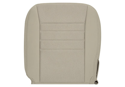 2011-2014 Dodge Charger Driver Side Bottom Cloth Seat Cover Light Frost Tan