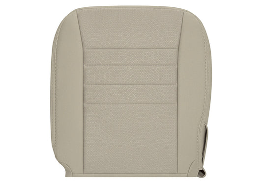 2011-2014 Dodge Charger Driver Side Bottom Cloth Seat Cover Light Frost Tan
