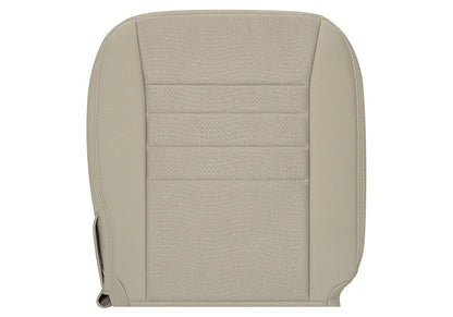 2011-2014 Dodge Charger Passenger Side Bottom Cloth Seat Cover Light Frost Tan