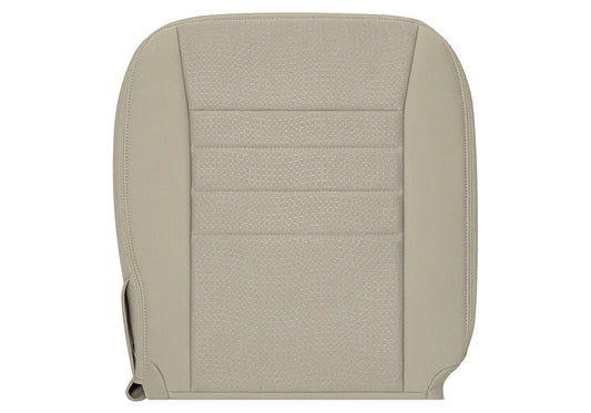 2011-2014 Dodge Charger Passenger Side Bottom Cloth Seat Cover Light Frost Tan