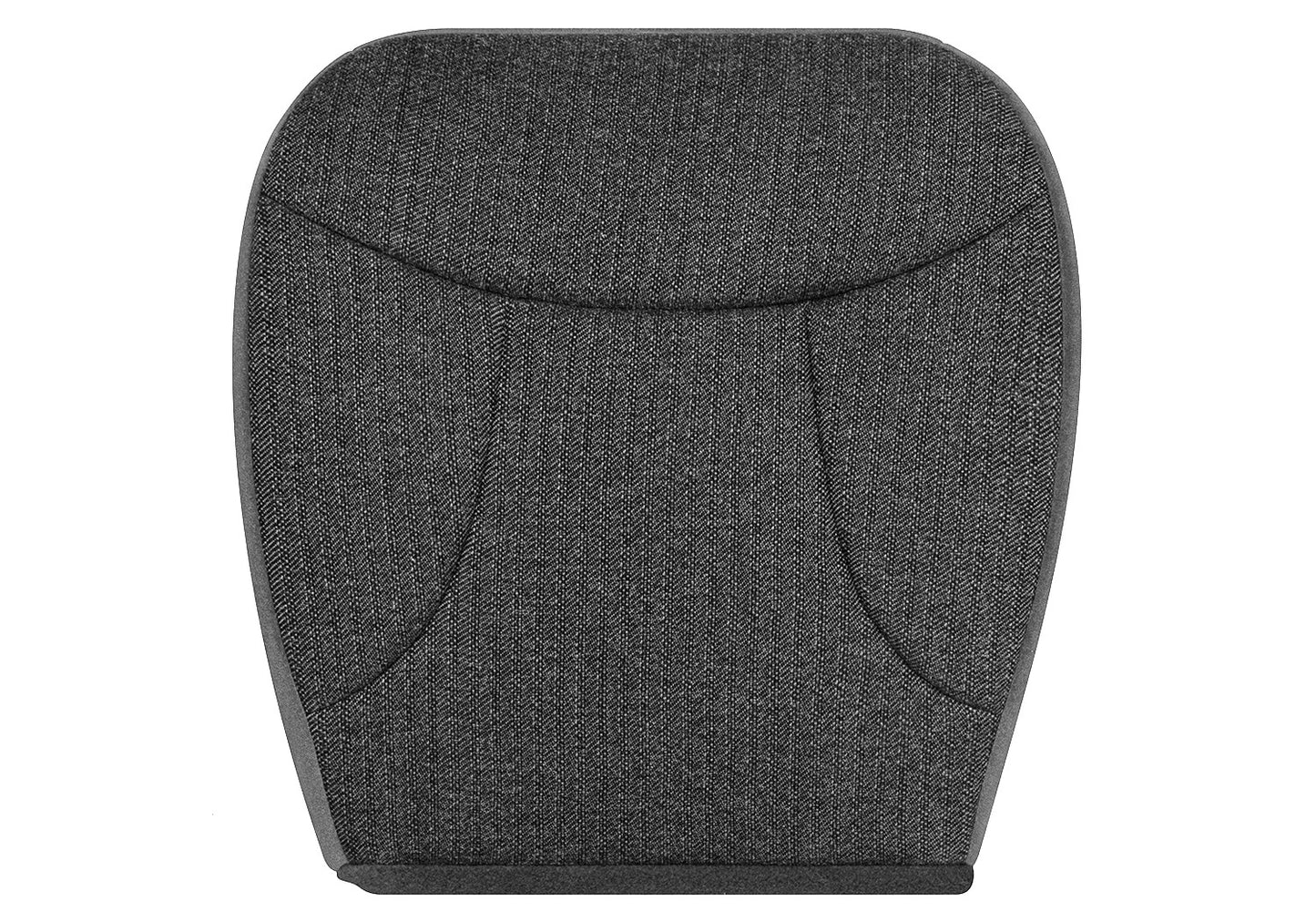 1992-1993 Ford Bronco XLT Passenger Side Bottom Cloth Seat Cover Granite Gray