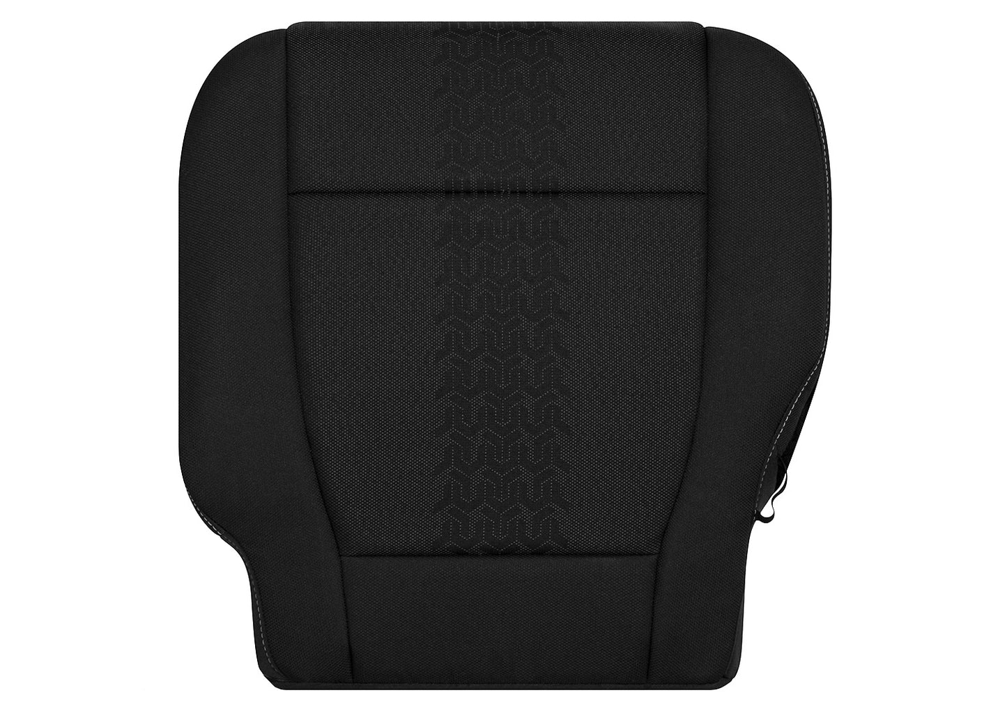 2015-2020 Ford F-150 XLT Sport Driver Side Bottom Cloth Seat Cover Black