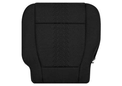 2015-2020 Ford F-150 XLT Sport Driver Side Bottom Cloth Seat Cover Black