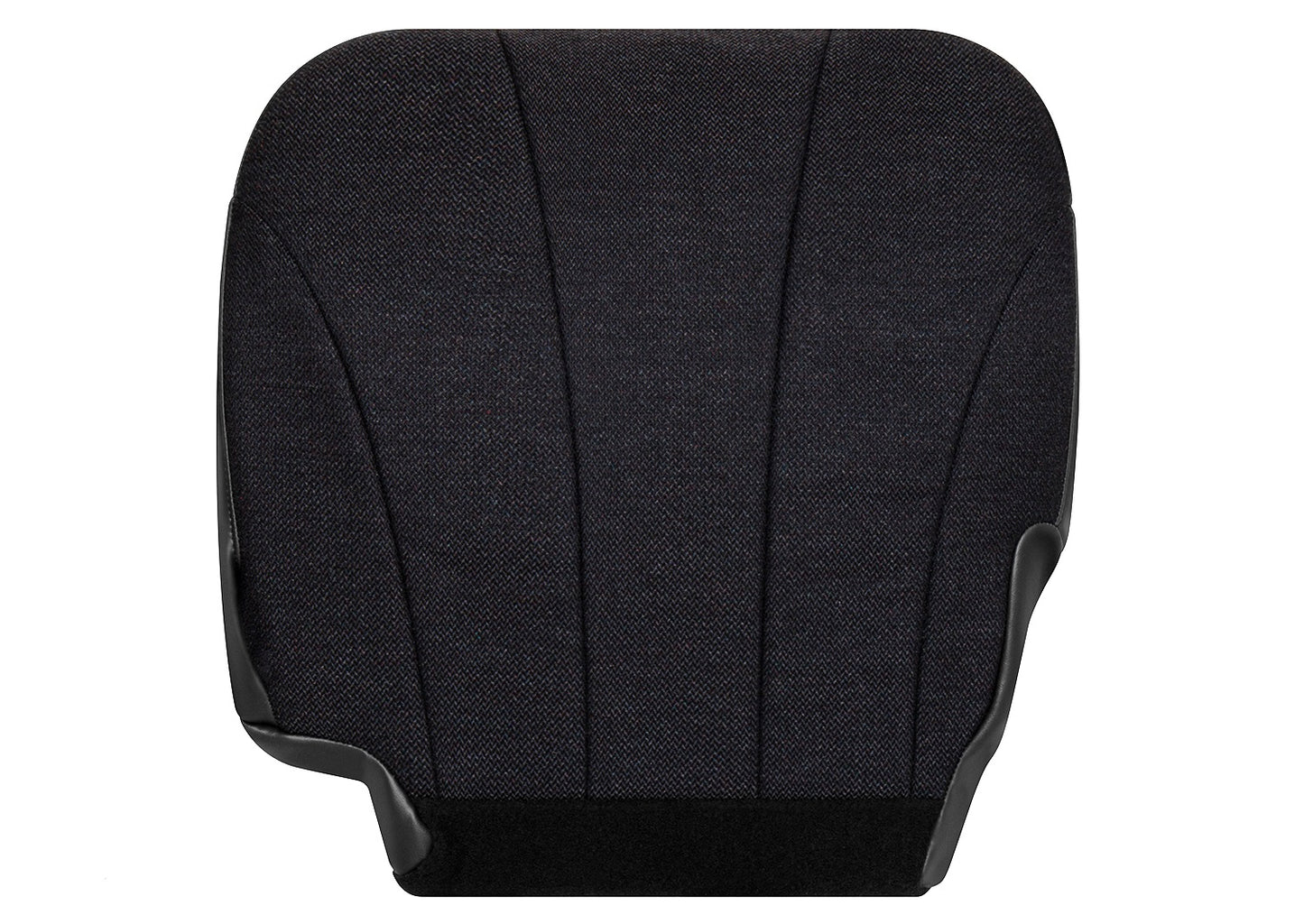 1999-2002 Chevy Silverado W/T Base Work Truck Driver Side Bottom Cloth Seat Cover Dark Gray