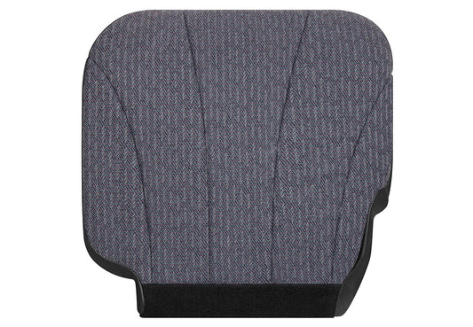 1999-2002 Chevy Silverado W/T Base Work Truck Driver Side Bottom Cloth Seat Cover Dark Gray