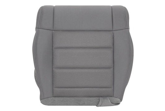 2008-2010 Jeep Wrangler Rubicon Sahara Passenger Side Bottom Cloth Seat Cover Gray