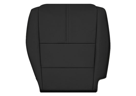 2010-2015 Honda Accord Crosstour Passenger Bottom Leather Seat Cover Black