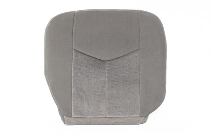 2003-2006 GMC Yukon & Yukon XL SLE SLT Passenger Side Bottom Cloth Seat Cover Gray