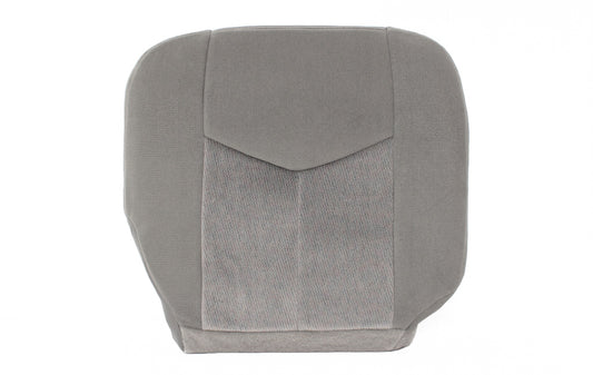 2003-2006 GMC Yukon & Yukon XL SLE SLT Passenger Side Bottom Cloth Seat Cover Gray