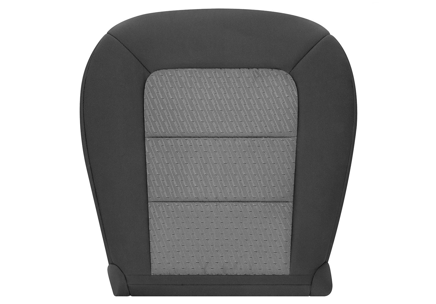 2003-2005 Ford Explorer Sport Trac Passenger Side Bottom Cloth Seat Cover 2-Tone Gray