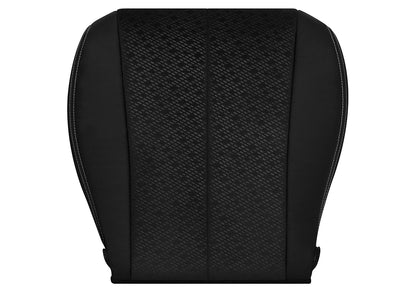 2011-2014 Toyota Sienna Driver Side Bottom Leather Cloth Seat Cover Black