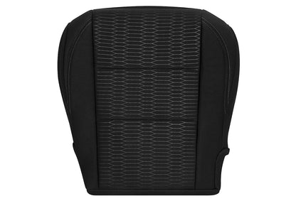 2016-2019 Toyota Tacoma SR5 Driver Side Bottom Cloth Seat Cover Black with Gray Double Stitch