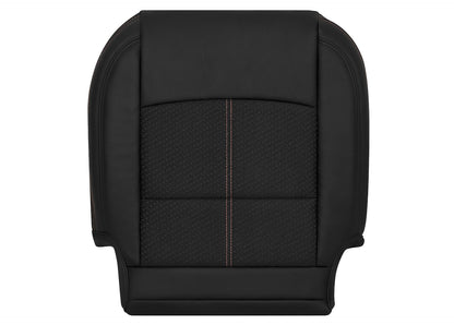 2019-2022 Nissan Altima SR Passenger Bottom Leather Cloth Seat Cover Black