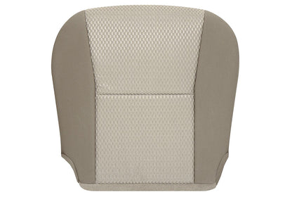2012-2015 Toyota Tacoma Passenger Bottom Cloth Seat Cover Tan Sand Beige
