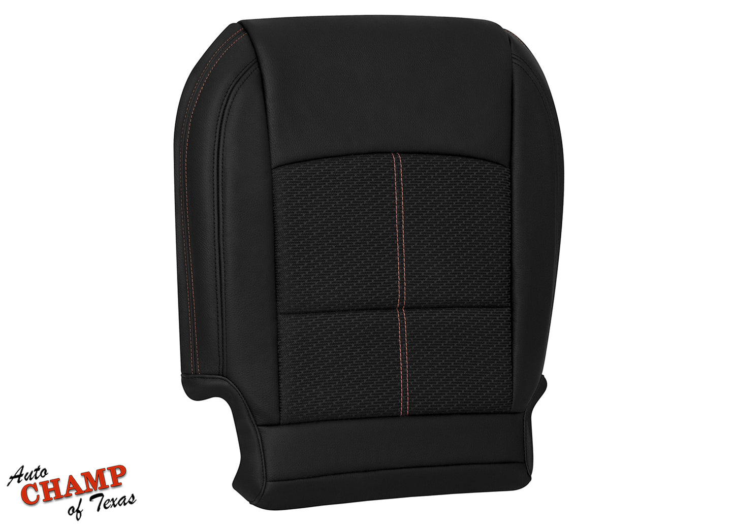 2019-2022 Nissan Altima SR Driver Bottom Leather Cloth Seat Cover Black