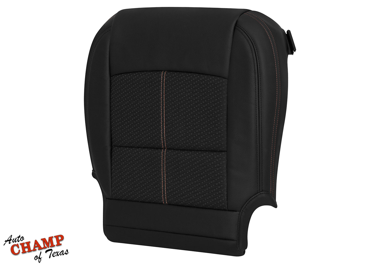2019-2022 Nissan Altima SR Driver Bottom Leather Cloth Seat Cover Black
