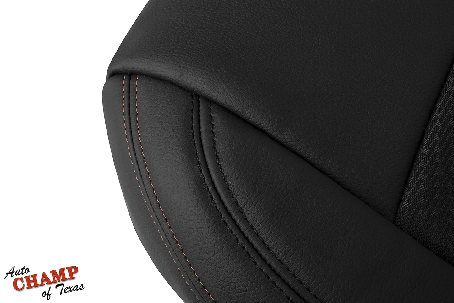 2019-2022 Nissan Altima SR Driver Bottom Leather Cloth Seat Cover Black