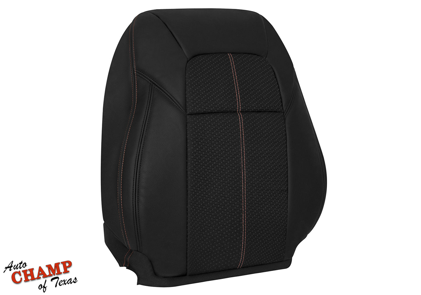 2019-2022 Nissan Altima SR Driver Lean Back Leather Cloth Seat Cover Black