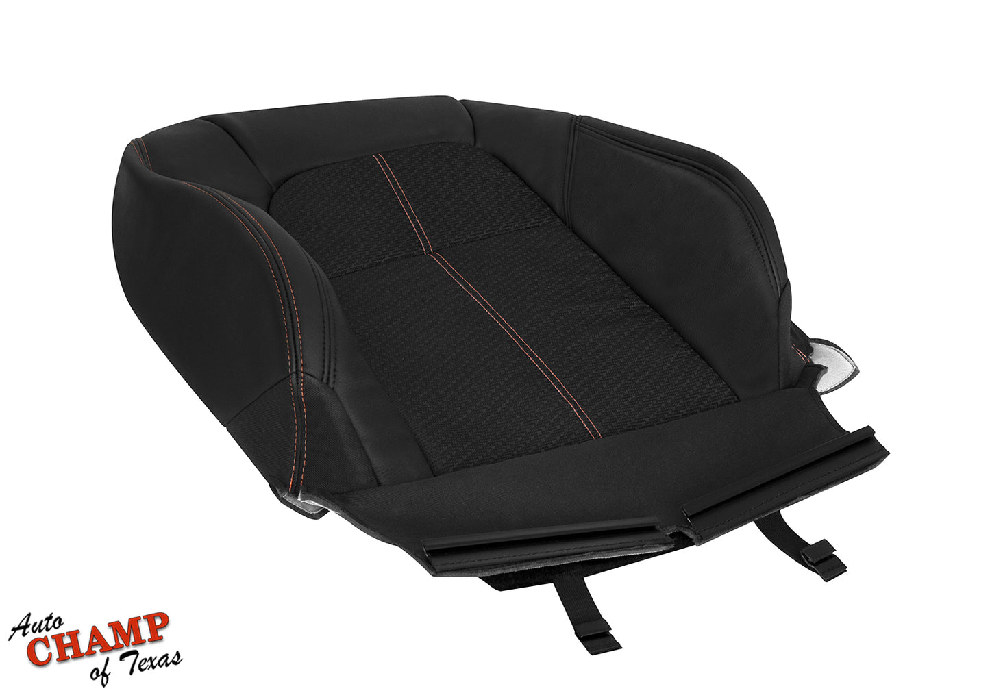 2019-2022 Nissan Altima SR Driver Lean Back Leather Cloth Seat Cover Black