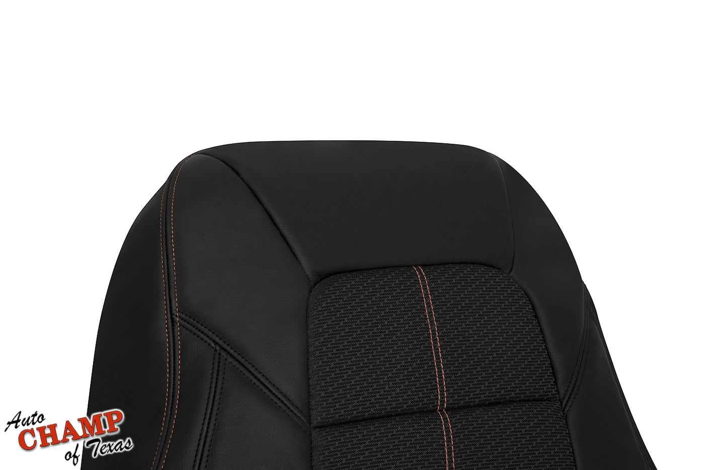 2019-2022 Nissan Altima SR Driver Lean Back Leather Cloth Seat Cover Black