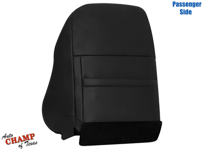2019-2022 Nissan Altima SR Passenger Lean Back Leather Cloth Seat Cover Black