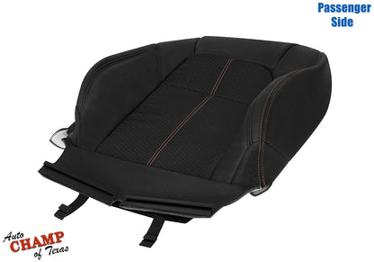 2019-2022 Nissan Altima SR Passenger Lean Back Leather Cloth Seat Cover Black