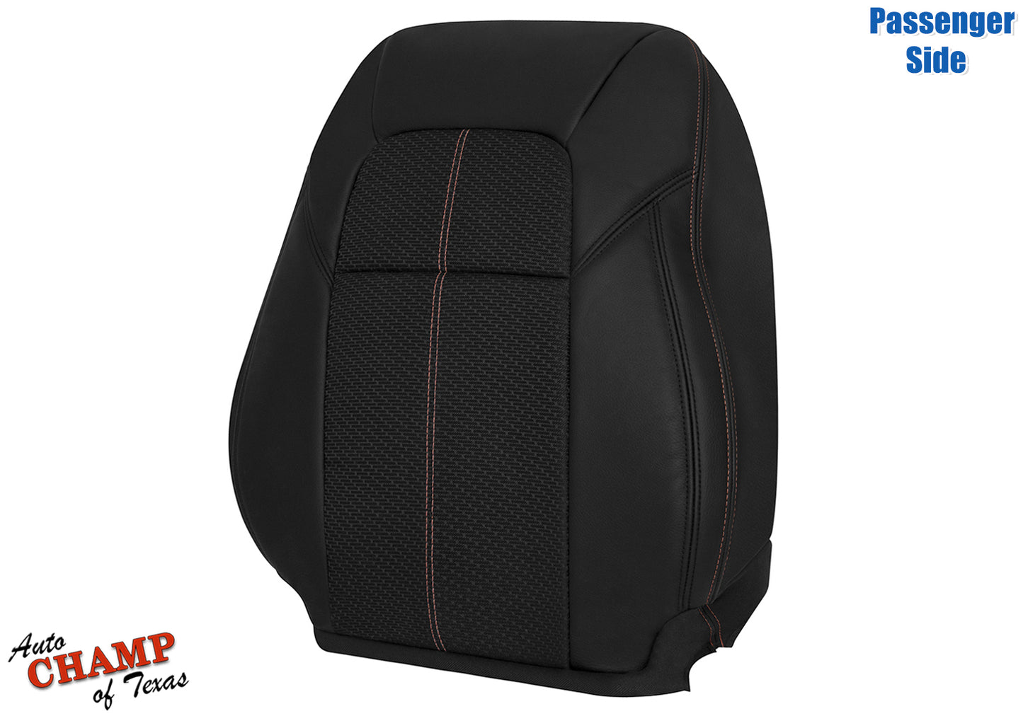 2019-2022 Nissan Altima SR Passenger Lean Back Leather Cloth Seat Cover Black