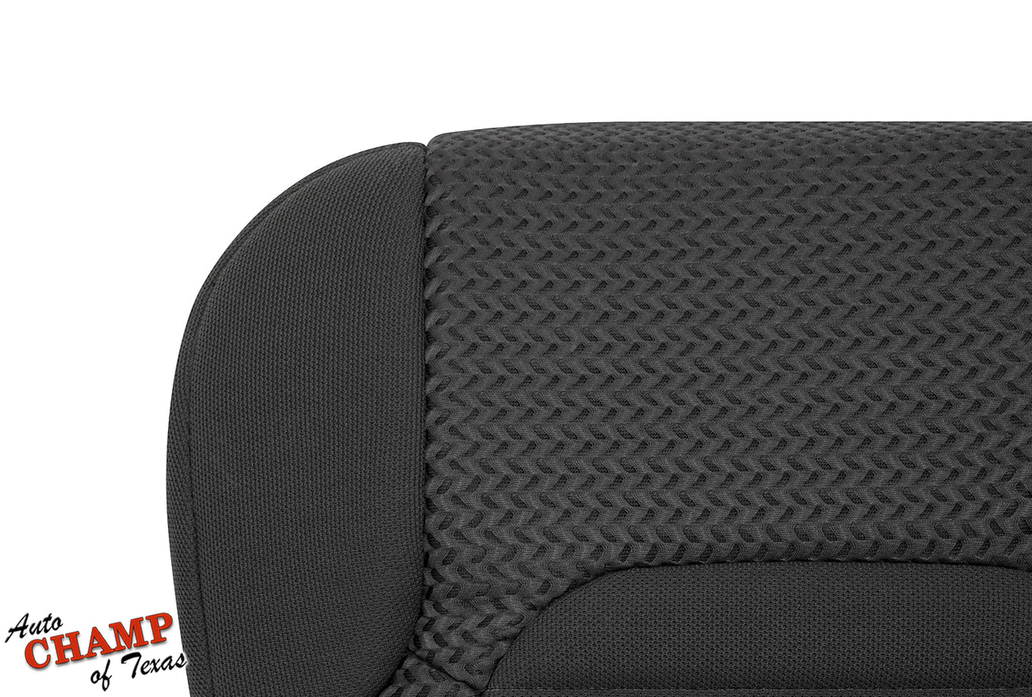 2005–2021 Nissan Frontier Driver Side Bottom Cloth Seat Cover Dark Gray