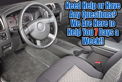 2004-2012 Chevy Colorado LT LS Z71 Z85 Driver Side Bottom Cloth Seat Cover Gray