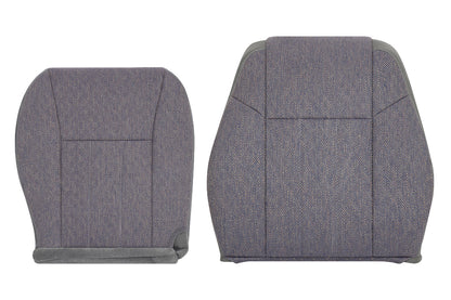 1997-1998 Jeep Cherokee Classic Driver Side Cloth Seat Covers Mist Gray