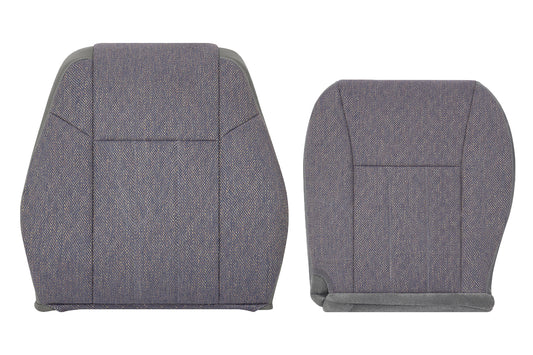 1997-1998 Jeep Cherokee Classic Passenger Side Cloth Seat Covers Mist Gray