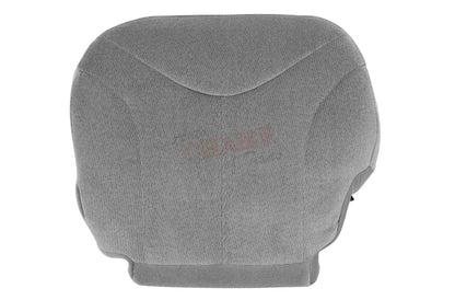 1999-2002 GMC Sierra SLE SLT Z71 Driver Bottom Cloth Seat Cover Pewter Gray