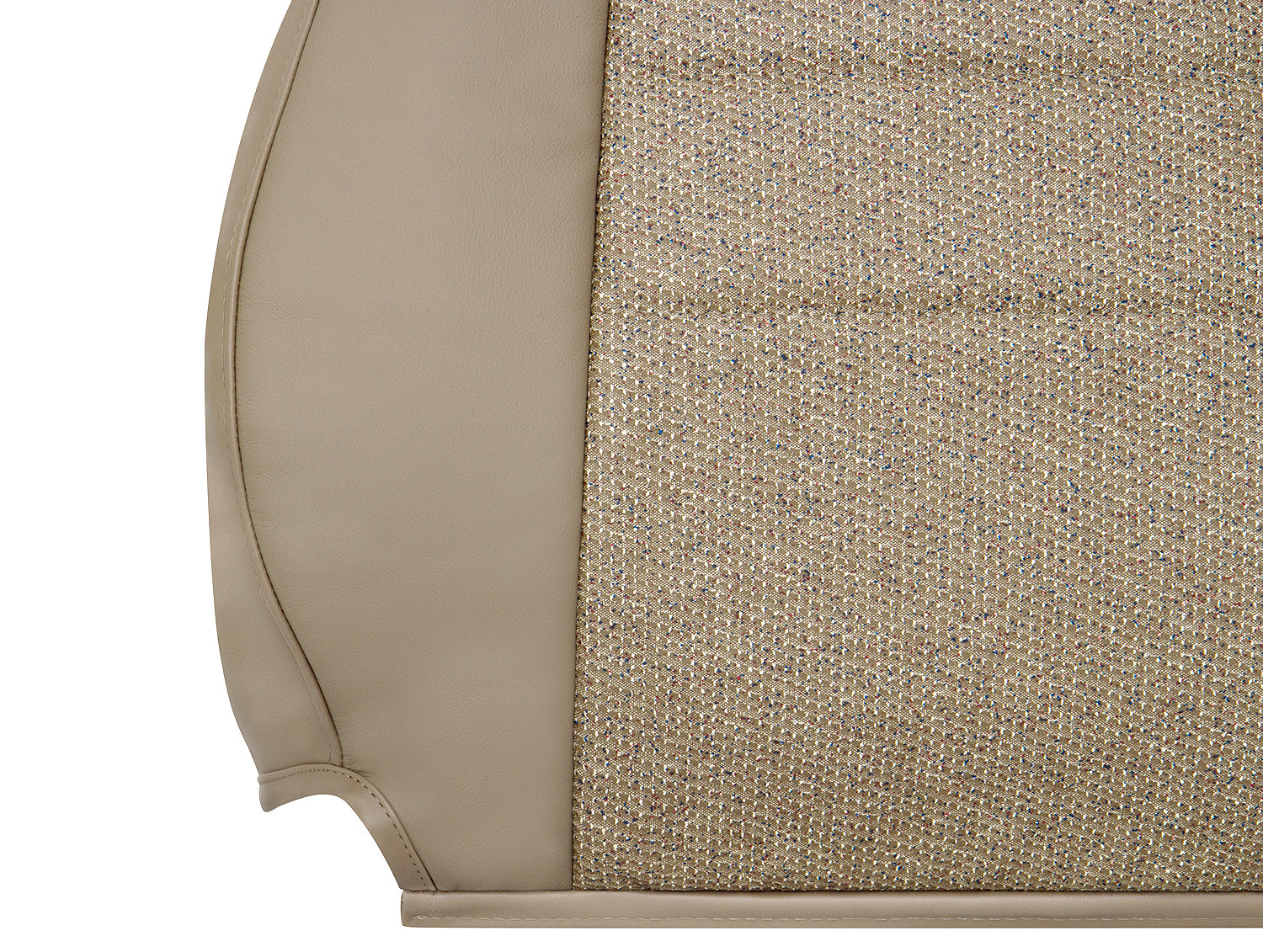 97 06 jeep wrangler passenger seat bottom tan camel close up