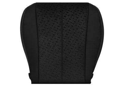 2011-2014 Toyota Sienna Passenger Side Bottom Leather Cloth Seat Cover Black