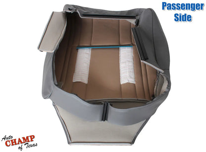 1994 1997 dodge ram 1500 st base work truck bottom cloth seat cover gray