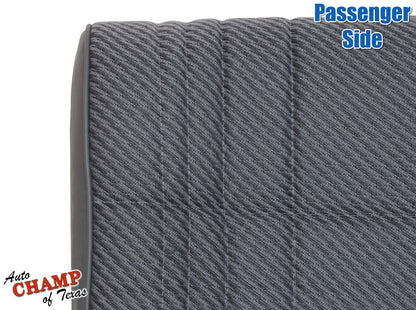 1994 1997 dodge ram 1500 st base work truck bottom cloth seat cover gray