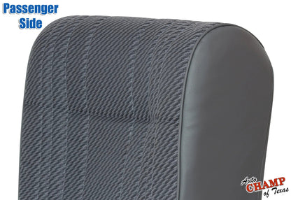 1994 1997 dodge ram 1500 st base work truck bottom cloth seat cover gray