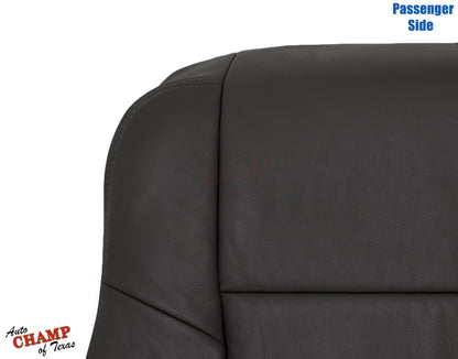 honda accord lean back leather seat black 2003 2007