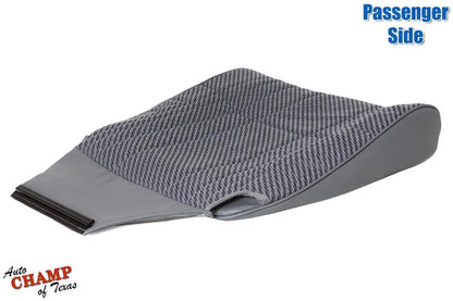 1994 1997 dodge ram 1500 st base work truck bottom cloth seat cover gray